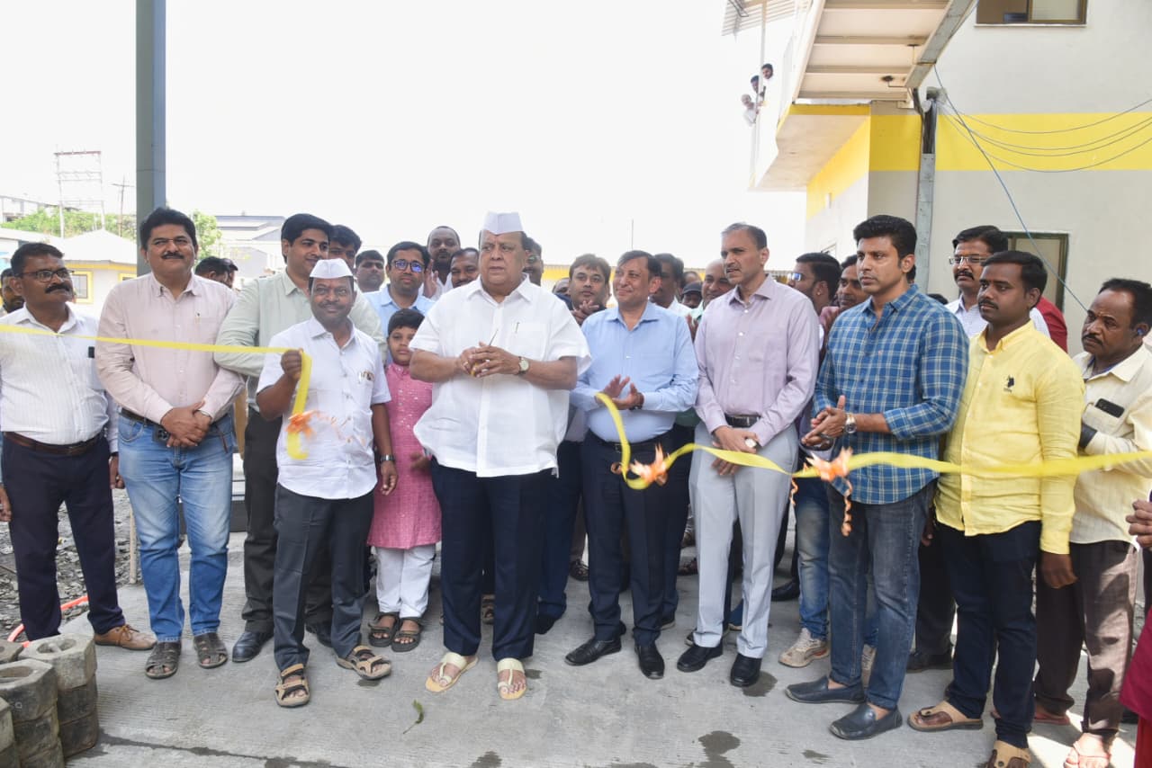 A Square R  M  C Plant inaugurated in Kagal 5 star MIDC